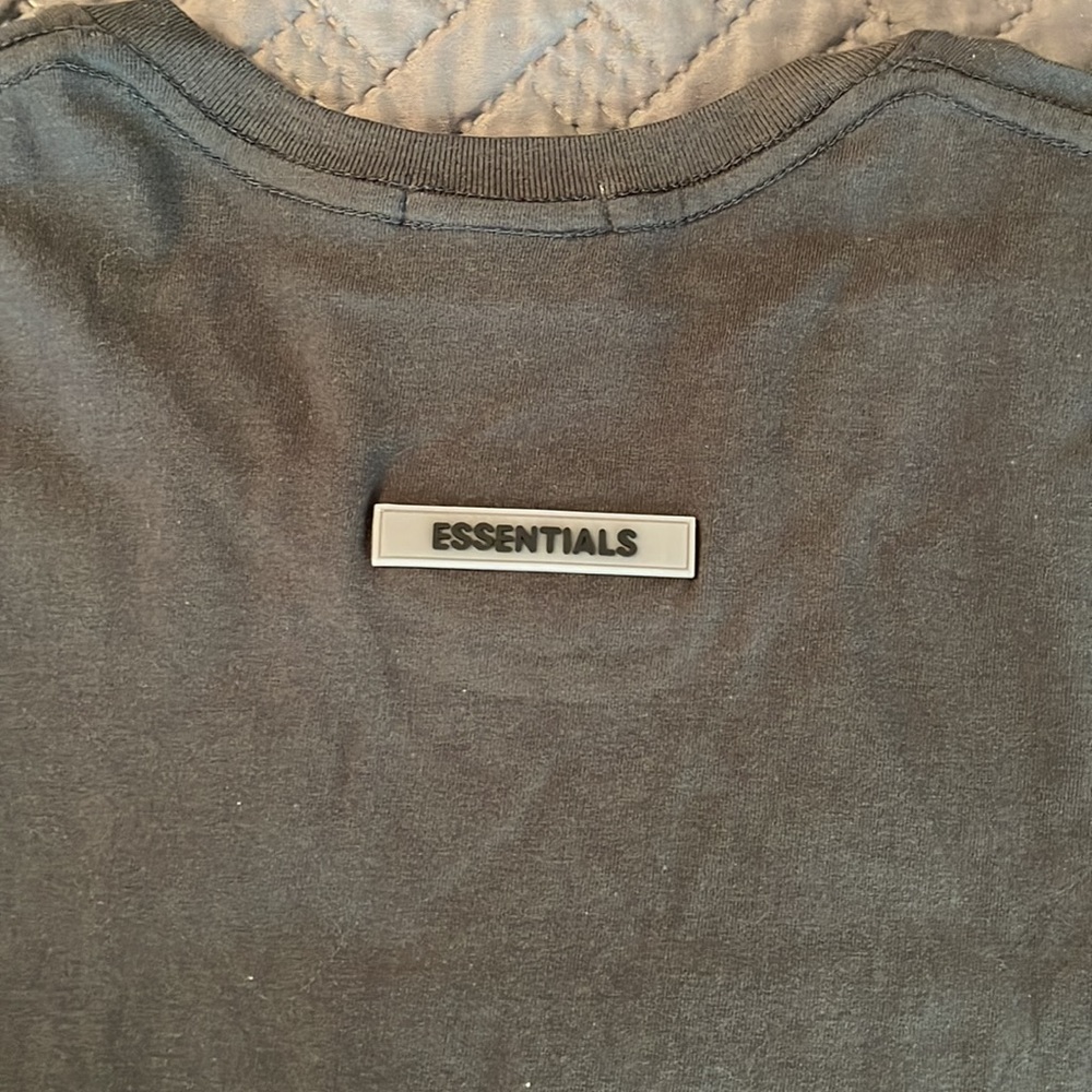 Gray Essentials Shirt Size Medium - image 3